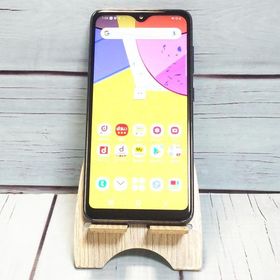 docomo Galaxy A21 SC-42A ブラック 本体 白ロム SIMロック解除済み SIMフリー B994065