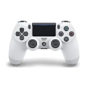 【中古】（新古品・未使用品） ワイヤレスコントローラー (DUALSHOCK 4) グレイシャー・ホワイト 【メーカー生産終了】