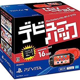 【中古】【非常に良い】PlayStation Vita デビューパック Wi-Fiモデル レッド/ブラック