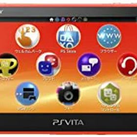 【中古】PlayStation Vita Wi-Fiモデル ネオン・オレンジ(PCH-2000ZA24)