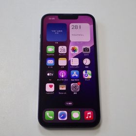 背面割れ SIMフリー iPhone13 128GB ブラック 送料無料