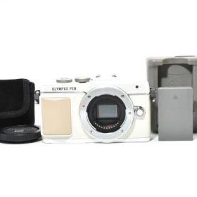 ★美品★ OLYMPUS オリンパス PEN Lite E-PL7 ボディ フラッシュ付き #K352-3
