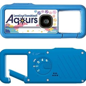CANON iNSPiC REC ラブライブ! サンシャイン!! Aqoursモデル 1300万画素 (ブルー) [FV-100-LOVE-BL] カメラ