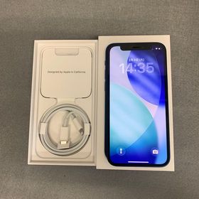 美品 国内版 SIMフリー iPhone12 mini 128GB ブルー色