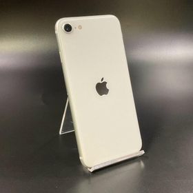 【全額返金保証】【最速発送】 iPhone SE（第2世代） 64GB ホワイト au 白ロム 動作確認済 76%