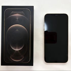 iPhone12ProMax 128GBゴールドSIMフリー美品 箱付き