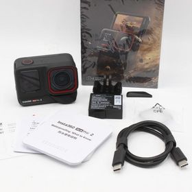 ボーナスストア+5％【美品】Insta360 Ace Pro 2 CINSBBGA ミッドナイトブラック デュアルバッテリー アクションカメラ インスタ360 本体