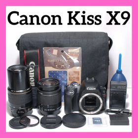推し活におすすめ✨Canon Kiss X9✨ダブルレンズ✨Wi-Fi機能搭載