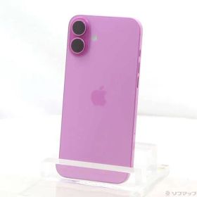 ソフマップ 〔展示品〕 iPhone16 Plus 128GB ピンク 3N345J／A SIMフリー【262】