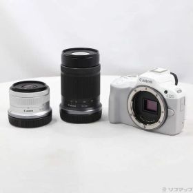 ソフマップ 〔中古品〕 EOS R50 ダブルズームキット ホワイト【198】