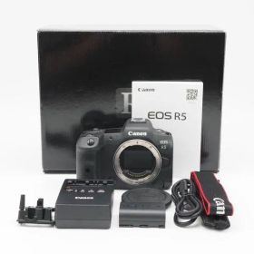 ショット数4,000以下！元箱付き！■ほぼ新品■ CANON EOS R5