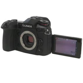 【Panasonic】パナソニック『LUMIX G9 ボディ』DC-G9-K 2018年1月発売 ミラーレス一眼カメラ 1週間保証【中古】