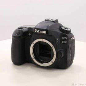 〔中古〕Canon(キヤノン) EOS 80D ボディ ブラック〔262-ud〕