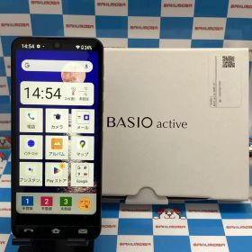 【中古】即日発送可BASIO active 64GB ネイビー SHG09 AU版SIMフリー