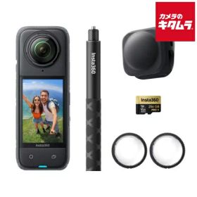 Insta360 X4 エクスプローラーバンドル（CINSABMA-X412） ビデオカメラ 4K 小型 高画質 ウェアラブル 全天球360度カメラ 《納期未定》