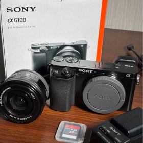 SONY α6100 標準ズームレンズセットSDカード・充電器付