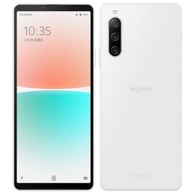 スマートフォン Xperia 10 IV (SIMフリー/ホワイト) [XQ-CC44]（本体状態難） 携帯電話