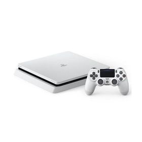 中古PS4ハード プレイステーション4本体 グレイシャー・ホワイト(HDD 500GB/CUH-2100AB02)