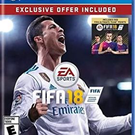 【中古】(未使用・未開封品)FIFA 18 - Includes 500 Ultimate Team Points (輸入版:北米) - PS4