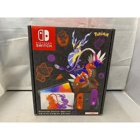 ニンテンドー Nintendo SWITCH（有機ＥＬモデル）スカーレット・バイオレットエディション HEG-S-KEAAA