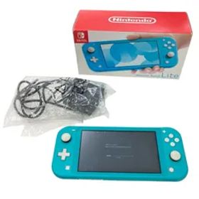 186000 Nintendo Switch Lite HDH-001 ターコイズ 本体 箱入り 動作確認済み 初期化済み
