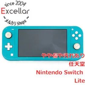 [bn:7] 任天堂 Nintendo Switch Lite(ニンテンドースイッチ ライト) HDH-S-BAZAA ターコイズ 本体のみ 本体いたみ