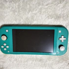 ジャンクNintendo Switch Lite ターコイズ液晶×通電ボタン音〇