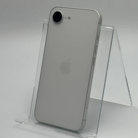 【中古A】iPhone 16e 128GB ホワイト バッテリー【100%】【ネットワーク利用制限△】