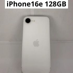 iPhone16e 128GB ホワイト 海外版 SIMフリー ロックなし