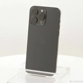 ソフマップ 〔中古品〕 iPhone15 Pro Max 256GB ブラックチタニウム MU6P3J／A SIMフリー【198】