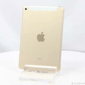 【中古】Apple(アップル) iPad mini 4 64GB ゴールド MK752J／A SIMフリー 【348-ud】