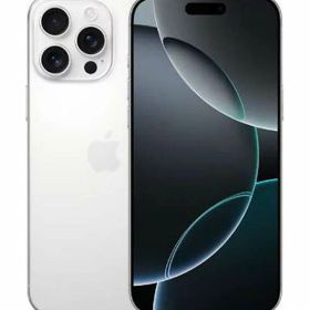 【中古】【安心保証】 iPhone16 Pro Max[256GB] docomo ホワイトチタニウム