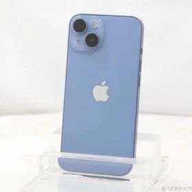 【中古】Apple(アップル) iPhone14 256GB ブルー MPWN3J／A SIMフリー 〔ネットワーク利用制限▲〕 【258-ud】