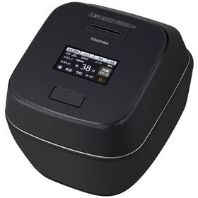 東芝【TOSHIBA】5.5合炊き 真空圧力IHジャー炊飯器 グランブラック 炎匠炊き フラッグシップモデル RC-10ZWX-K【備長炭かまど丸釜】