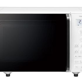 TOSHIBA 東芝 オーブンレンジ ER-20B フラット庫内 コンパクトモデル ワンタッチあたため機能搭載 ホワイト