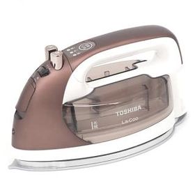 TOSHIBA コードレスアイロン 美(ミ)ラクルLa・Coo TA-FDX750(T) ブロンズブラウン