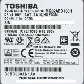 TOSHIBA(東芝) ノート用HDD 2.5inch MQ02ABD100H 1TB