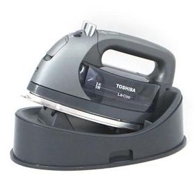 TOSHIBA コードレスアイロン 美(ミ)ラクルLa・Coo TA-FDX970(K) ブラックスチール