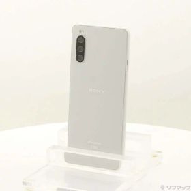 【中古】SONY(ソニー) Xperia 10 III 128GB ホワイト SO-52B docomoロック解除SIMフリー 【368-ud】