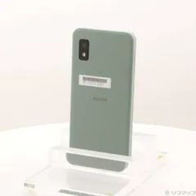 ソフマップ 〔中古品〕 AQUOS wish2 64GB オリーブグリーン A204SH Y!mobile SIMフリー【295】