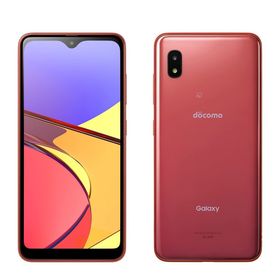 【在庫処分】SIMフリー docomo Galaxy A21 SC-42A レッ(スマートフォン本体)