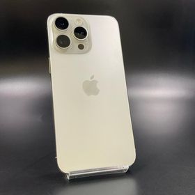 アップル(Apple)の【全額返金保証】【最速発送】Apple iPhone iPhone 15 Pro Max 256GB ホワイトチタニウム SIMフリー 美品 動作確認済(スマートフォン本体)