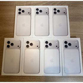 アイフォーン(iPhone)の新品未開封 iPhone17 Pro Max 256GB シルバー7台セット(スマートフォン本体)