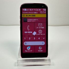 NTT docomo らくらくスマートフォン F-52B ピンク