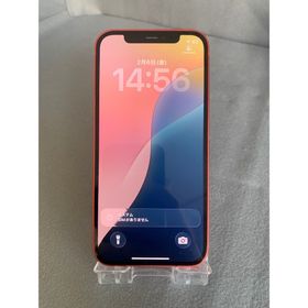 超美品 国内版 SIMフリー iPhone12 64GB レット色(スマートフォン本体)