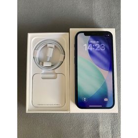 美品 国内版 SIMフリー iPhone12 128GB ブルー色(スマートフォン本体)