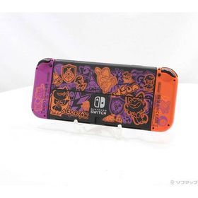 【中古】Nintendo(任天堂) Nintendo Switch 有機ELモデル スカーレット・バイオレットエディション 【295-ud】