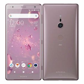 【中古】【安心保証】 Xperia XZ2 SOV37[64GB] au アッシュピンク