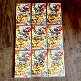 Switch スーパー マリオパーティ ジャンボリー シュリンク付き 9枚セット(家庭用ゲームソフト)