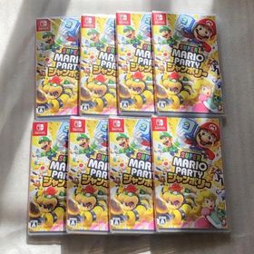 Switch スーパー マリオパーティ ジャンボリー シュリンク付き 8枚セット(家庭用ゲームソフト)